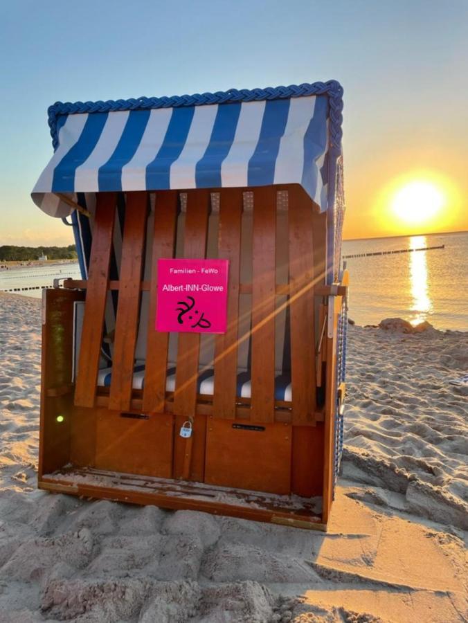 Albert-Inn-Glowe - Barrierefrei & 3 Schlafzimmer & Coworking & Strandkorb-Saisonal & Sauna Im Haus & Fahrraeder 외부 사진
